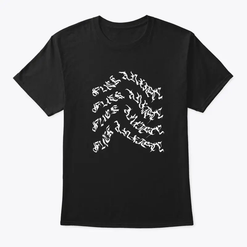 Blackheart Fuck Anxiety T-shirt