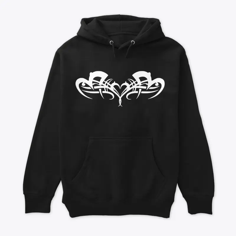 Blackheart Tribal Hoodie Premium